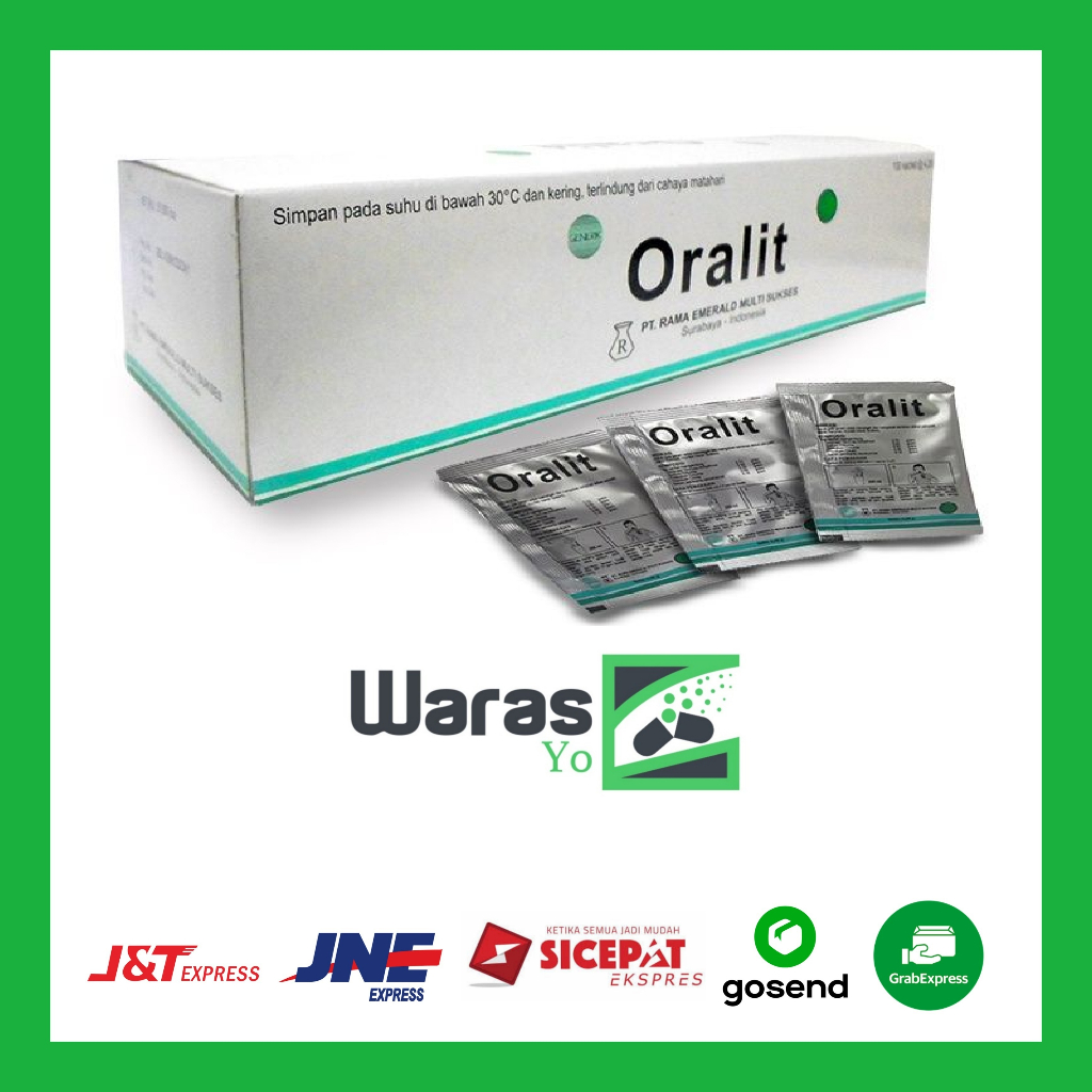 [SW] ORALIT SACHET PT RAMA - Atasi Cegah Dehidrasi Akibat Diare Mual Muntah Anak Dewasa