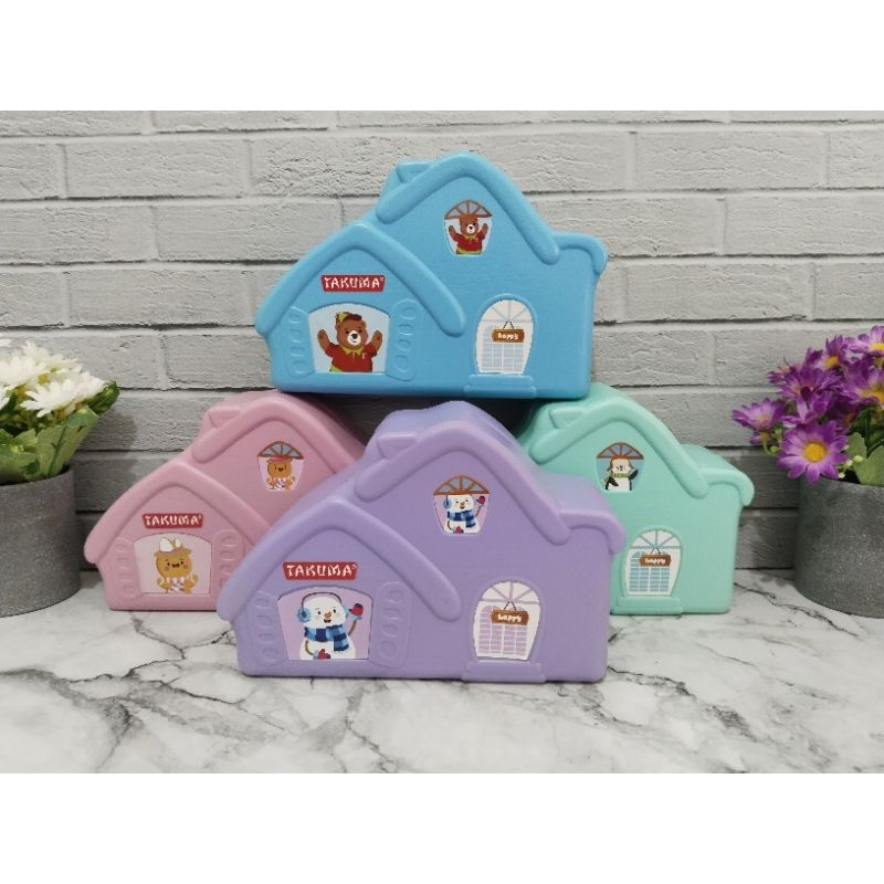 CELENGAN RUMAH CELENGAN ANAK / CELENGAN BENTUK RUMAH / SOUVENIR