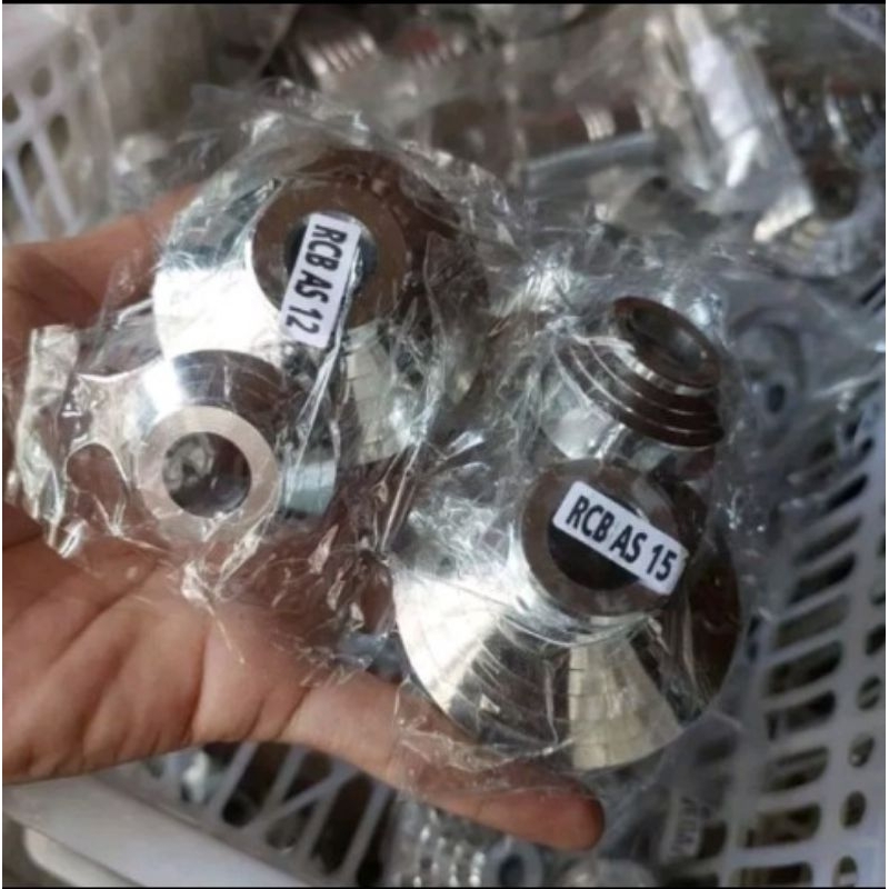 Bosh TROMOL Gearbox Depan VELG RCB As 12 As 15 Bahan Alumunium