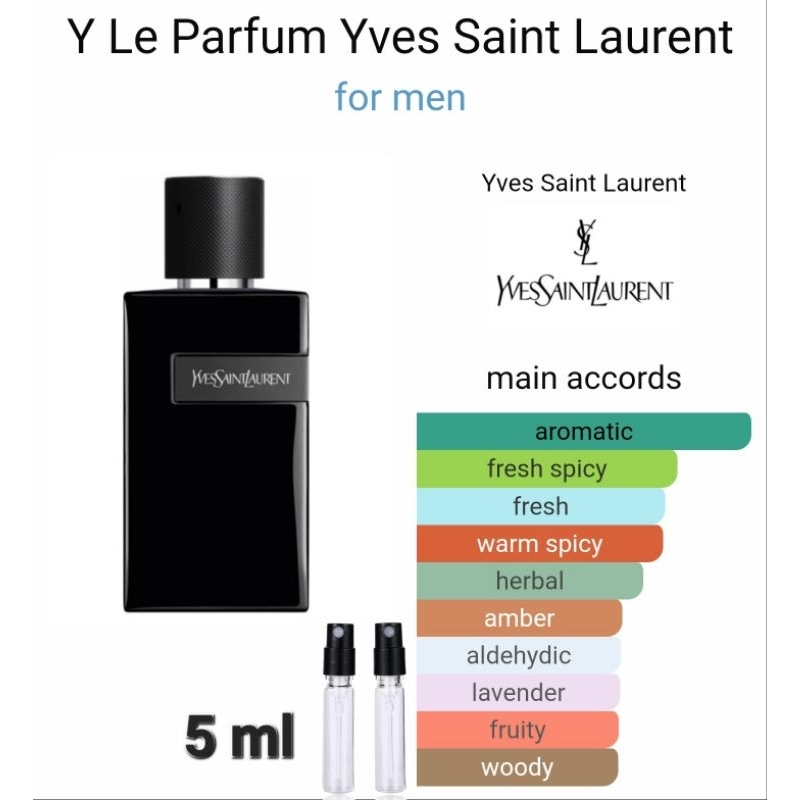 Decant YSL Y  LE PARFUM