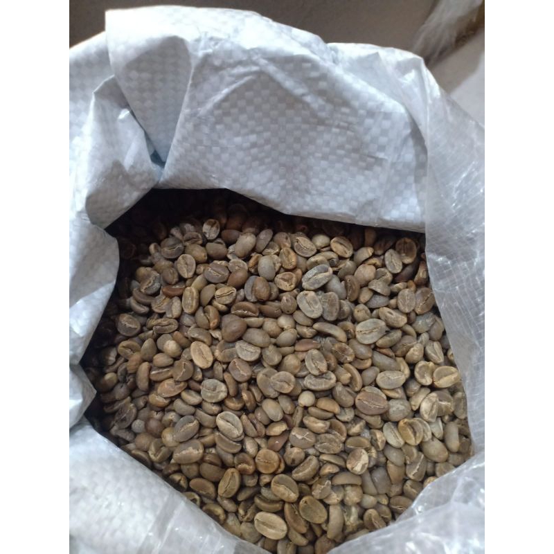 

Green Bean Arabica Natural Process / Biji Kopi Mentah Jawa Barat Grade 1 / Coffee Bean Kemasan 1000 gr