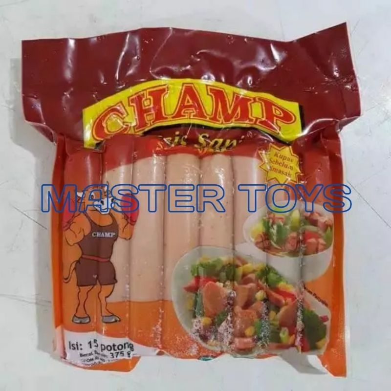 

Champ Sosis Sapi Isi 15 Pcs 375gr Beef Sausage