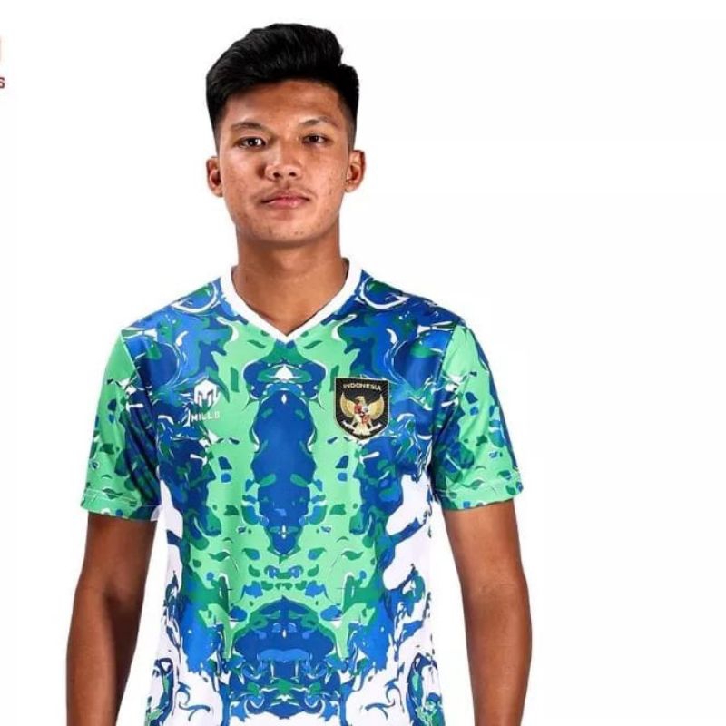Jersey Timnas Training Indonesia Hijau