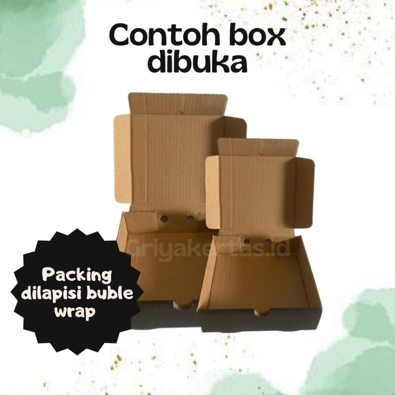 

Packing Box Tambahan Ukuran 10x10x4Cm Kardus Dus Gelang