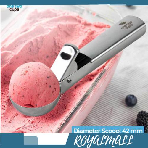 Sendok Scoop Es Krim dan Buah / alat sendok sekop scoop Skop Kerok Cetakan takar Takaran ice cream e