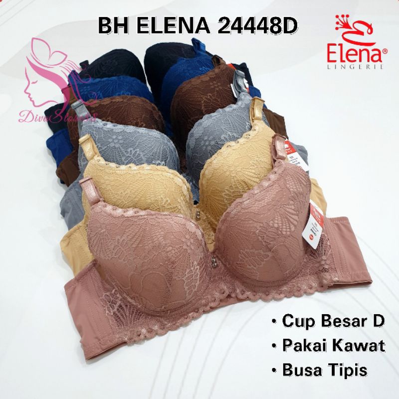 Bh Cup Besar Elena 24448D Elena Bra Big Cup D Bh Cup Besar Kawat Busa Tipis Kait 3
