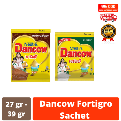 

DANCOW fortigro susu bubuk RENCENG ( ISI 5 )