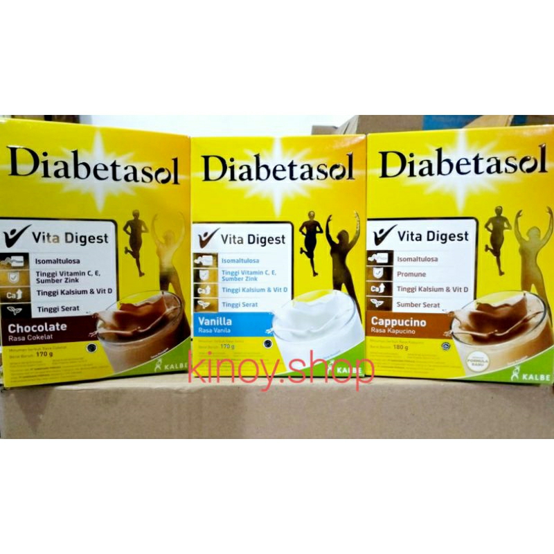 

SUSU DIABETASOL 170 GRAM