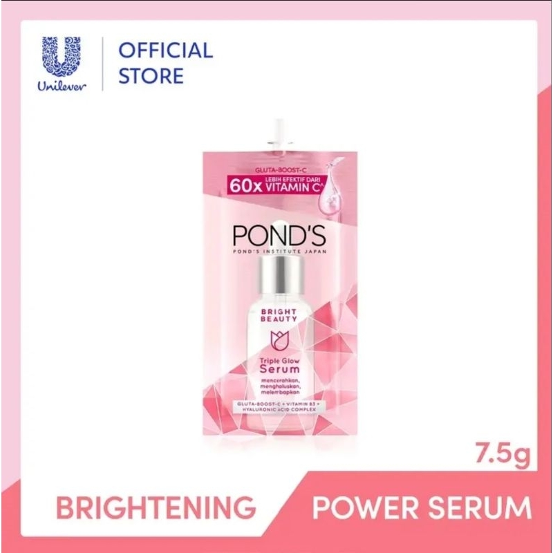 PONDS TRIPLE GLOW SERUM 7GR