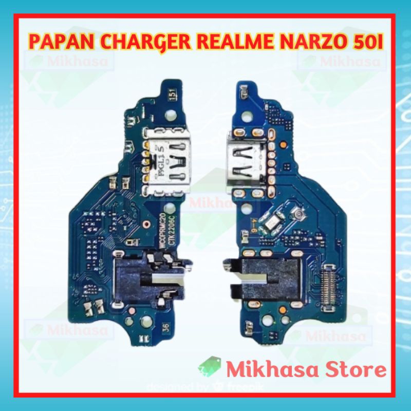 Pcb Papan Konektor Charger Cas Realme Narzo 50i