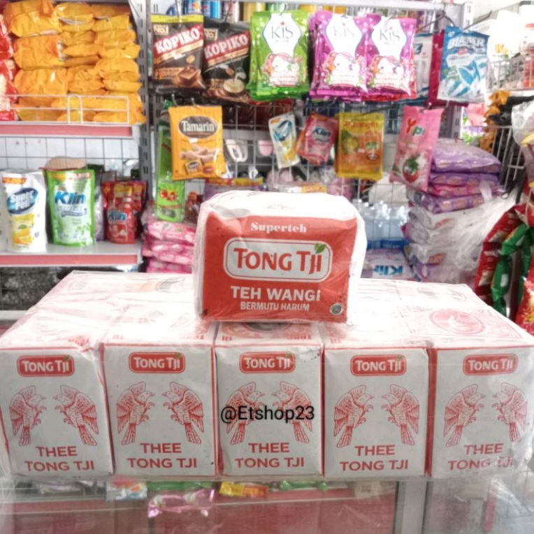 

[Pack] Teh Tong Tji Jasmine 1 Pack isi 10 Pcs 40 gram