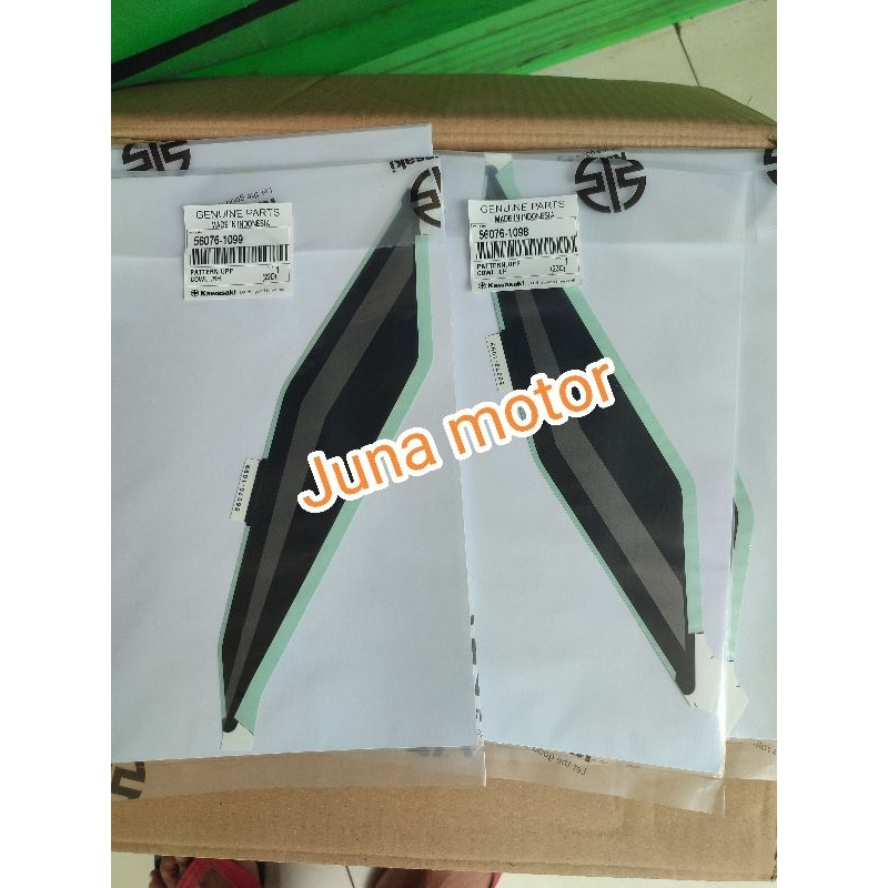 stiker striping batok depan ZX25 ZX25R ZX25 R Sepasang original