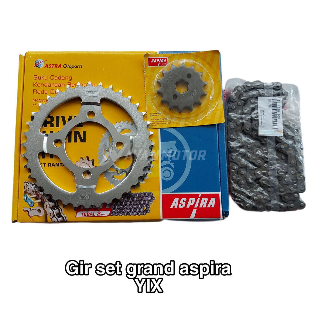 GIR SET GRAND ASPIRA || GIR SET JUPITER Z ASPIRA // GEAR GIR SET ASPIRA HONDA GRAND || GEAR GIR SET 