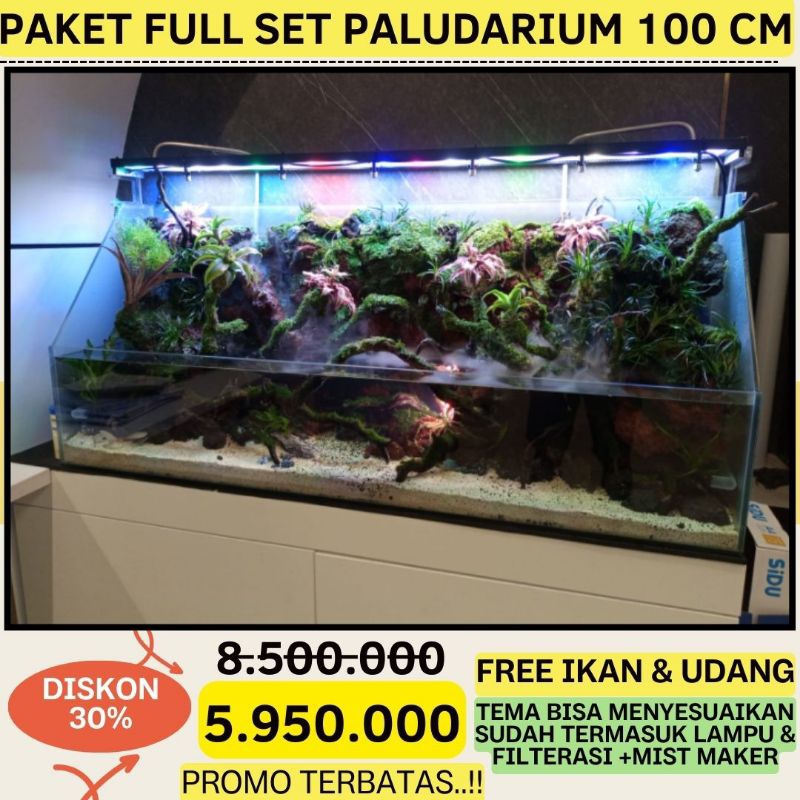 PALUDARIUM FULLSET 100 CM PAKET PALUADRIUM 1 METER