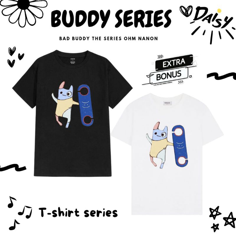 BAJU KAOS  BAD BUDDY THE SERIES THAILAND || OHMNANON