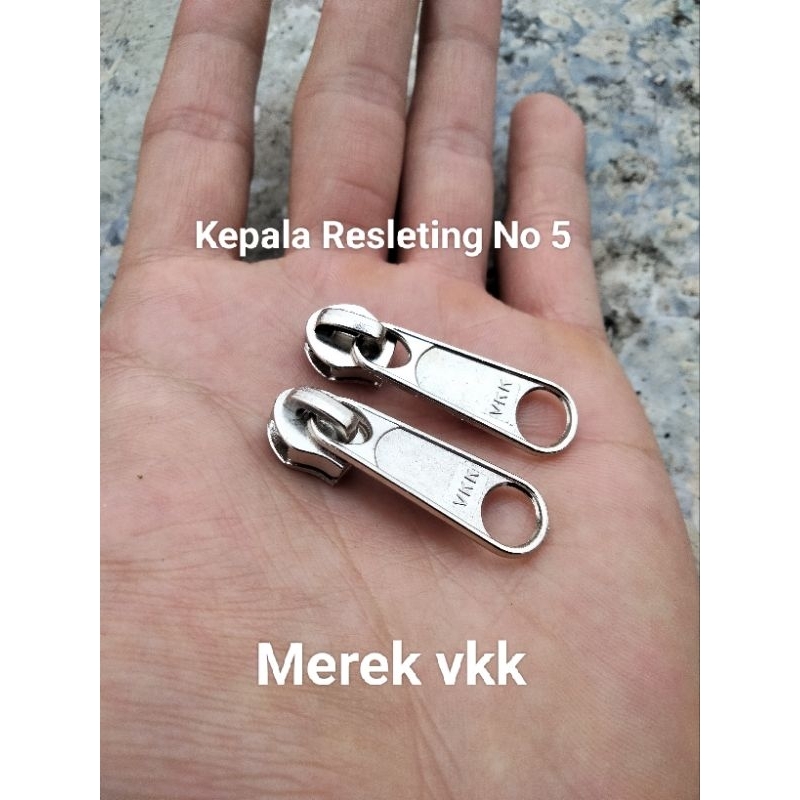 Kepala Seleting Kepala Resleting Tas Zipper No 5 Kepala Resleting Tas Koper