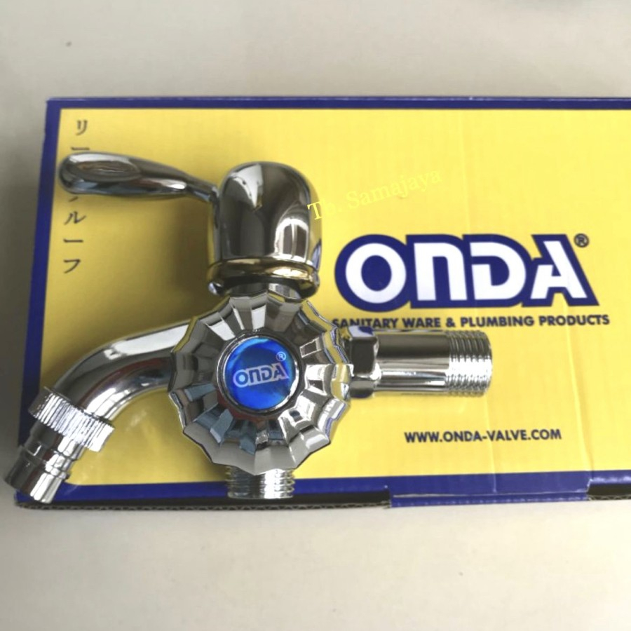 Onda Kran Cabang Shower Kran Air Kran Shower Kamar Mandi Kran Tembok
