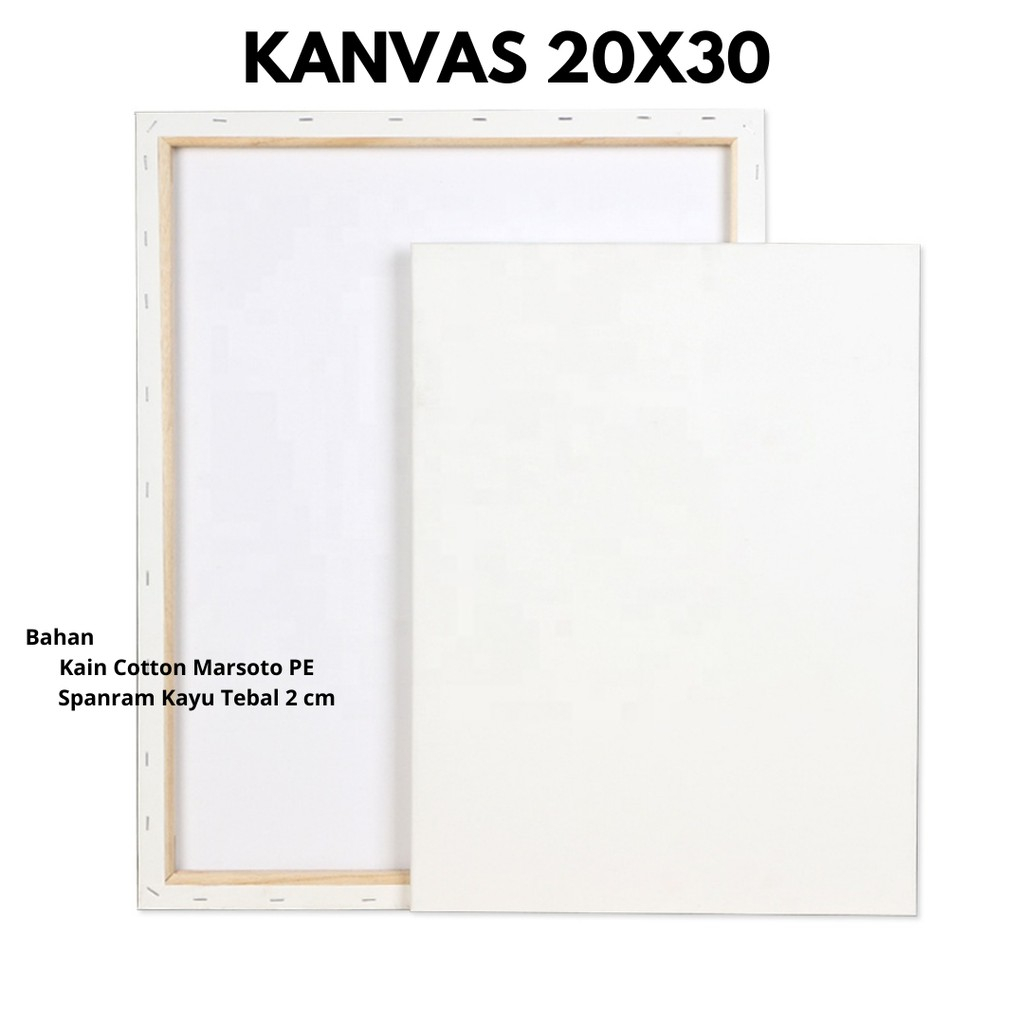 

Kanvas Lukis murah ukuran 20x30 cm