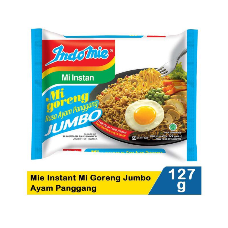 

4 pcs Indomie Jumbo Ayam Panggang
