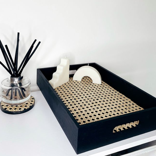 	 nampan rotan hitam,nampan kayu rotan,piring,rotan,nampan,nampan rotan,baki kayu,tray,piring anyaman,baki,wooden tray,hantaran	