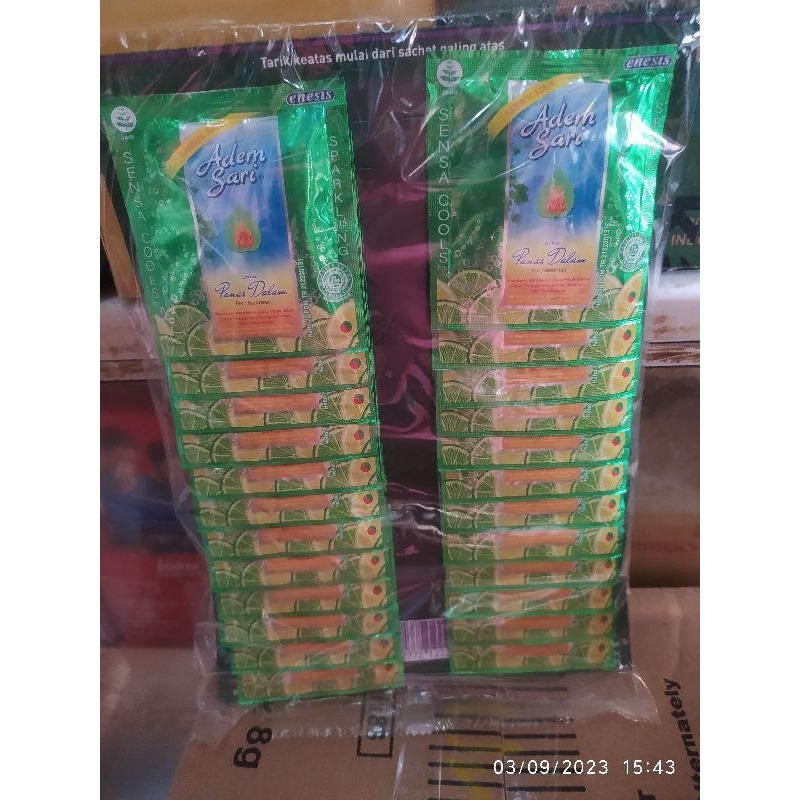

Minuman Serbuk Adem Sari untuk panas dalam