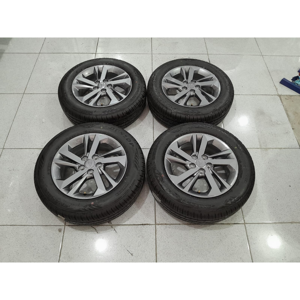 velg mobil bekas murah oem new xenia ring 15 lebar 5 pcd 5x100 plus ban