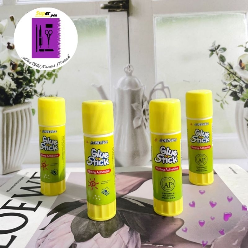 

lem glue stick aceless lem kertas Batangan kekinian COD LUCU IMUT