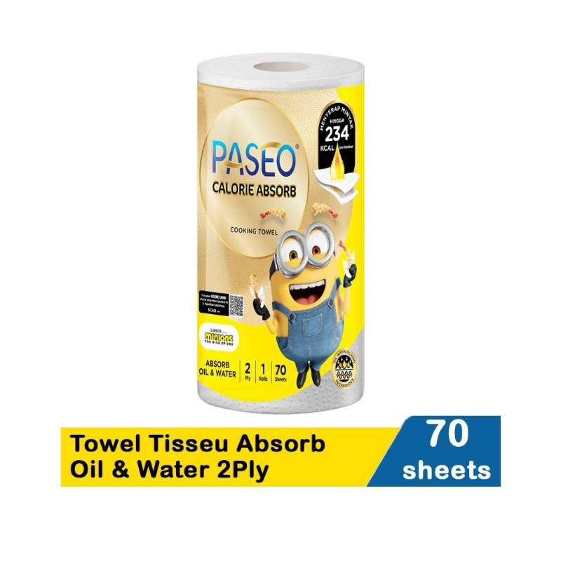 tisue dapur paseo isi 70 sheets