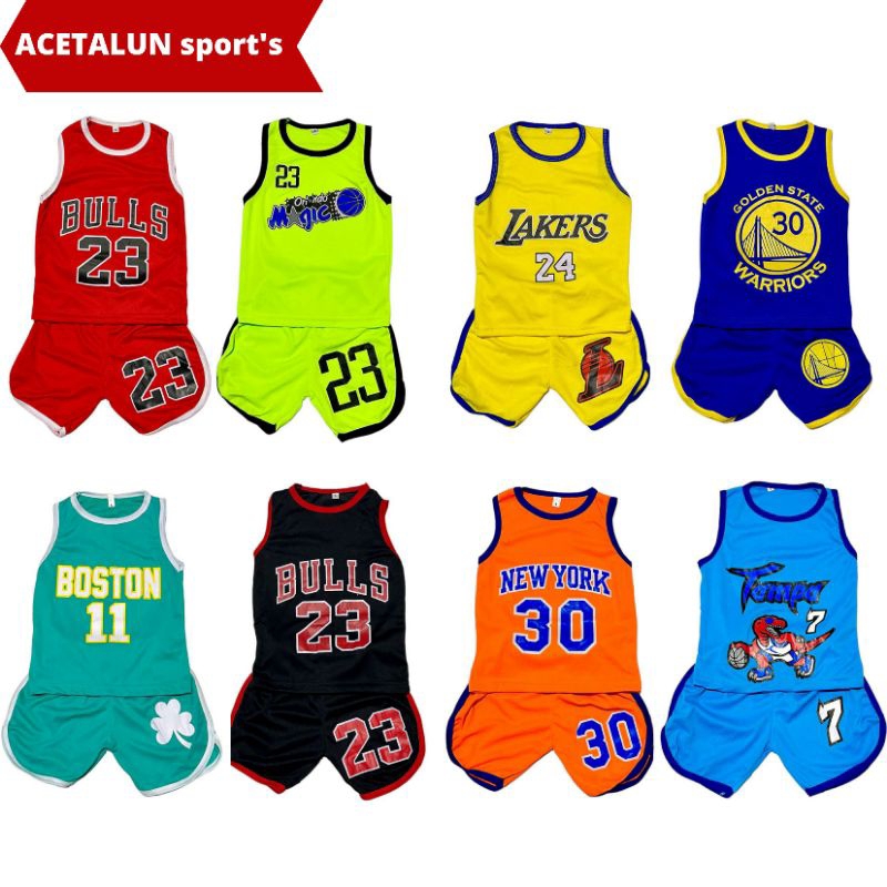 SETELAN JERSEY BASKET ANAK/SINGLET BASKET ANAK/KAOS SINGLET ANAK