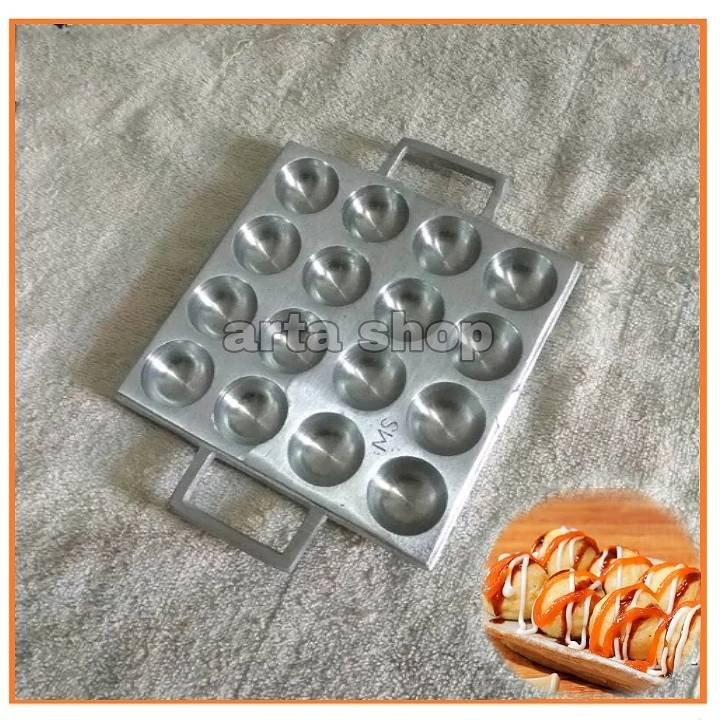 cetakan cilor/cetakan takoyaki 16lubang