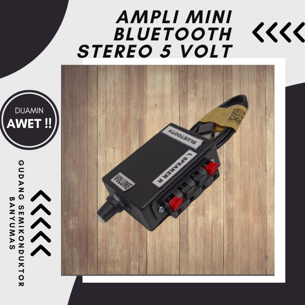 Mini ampli bluetooth ampli mini stereo mini ampli 5v kabel USB siap pakai