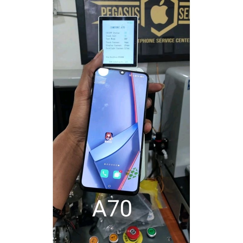 lcd copotan samsung a70