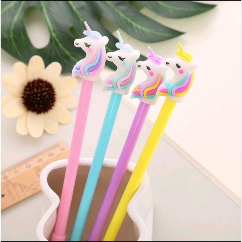 

Pulpen Gel unicorn korea unik