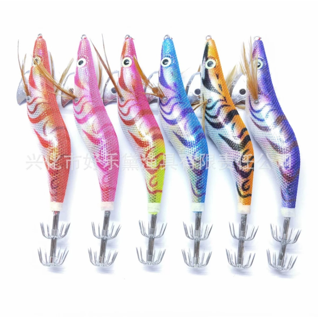 UMPAN CUMI "RATTLE" UMPAN UDANG MAINAN GLOW IN THE DARK