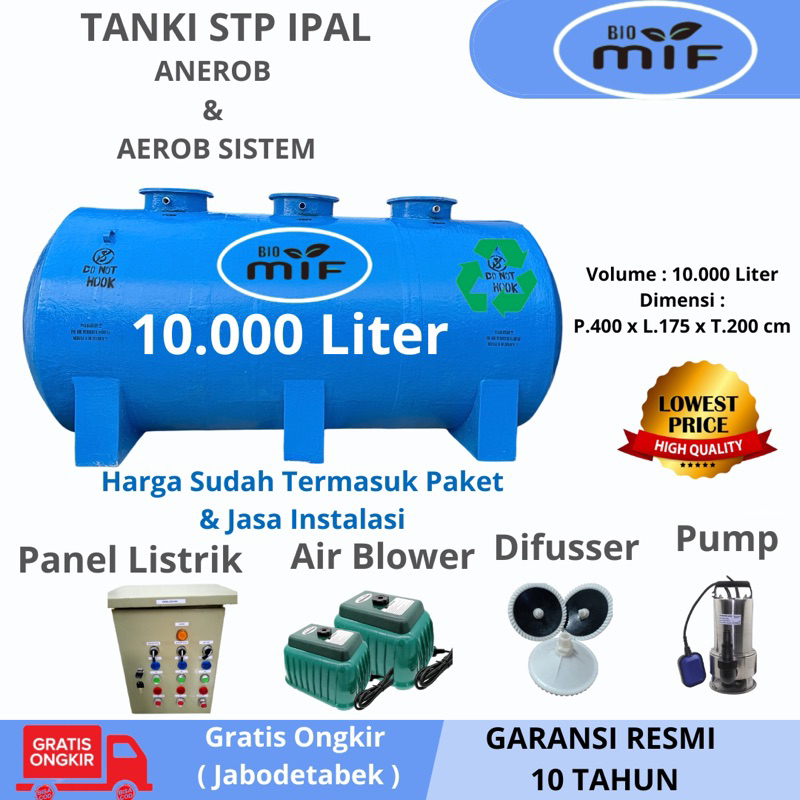 tanki ipal stp, ipal biotech, ipal stp sistem, tanki ipal paket, stp, stp biotech, ipal domestik, 10