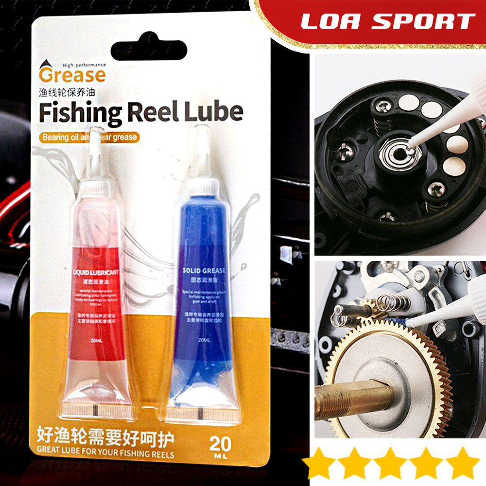 Stemplet Gemuk Pelumas Gir Reel Pancing Fishing Reel Lube Gear Grease