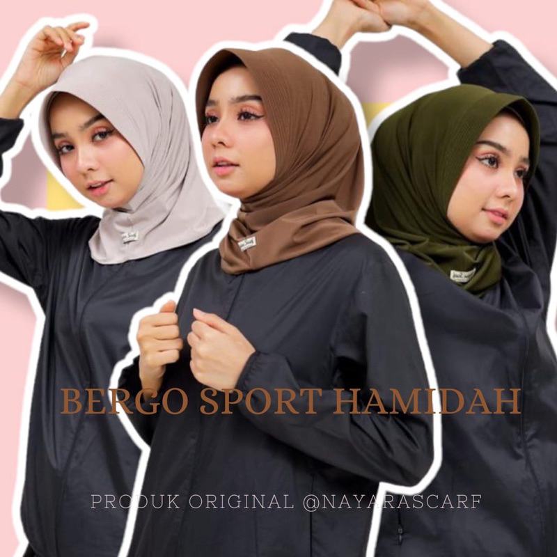BERGO SPORT JERSEY PREMIUM I JILBAB SPORT JERSEY