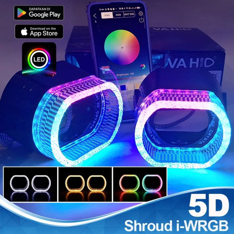 5D Shroud RGB Matrix Glory Vahid Bluetooth Appd Operate | Casing Projie RGB
