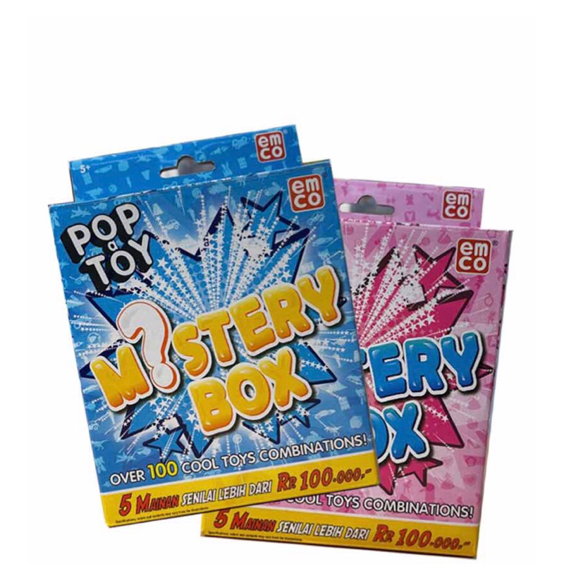 Emco pop a toy mystery box