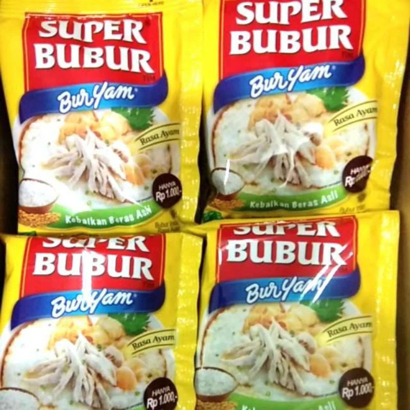 

SUPER BUBUR BURYAM RENCENG 10pcs