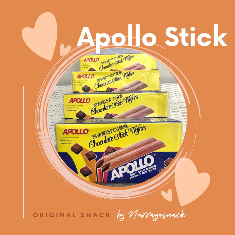 

Apollo Stick Chocolate Original Malaysia
