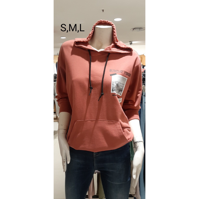 HOODIE WANITA ORIGINAL LOGO JEANS