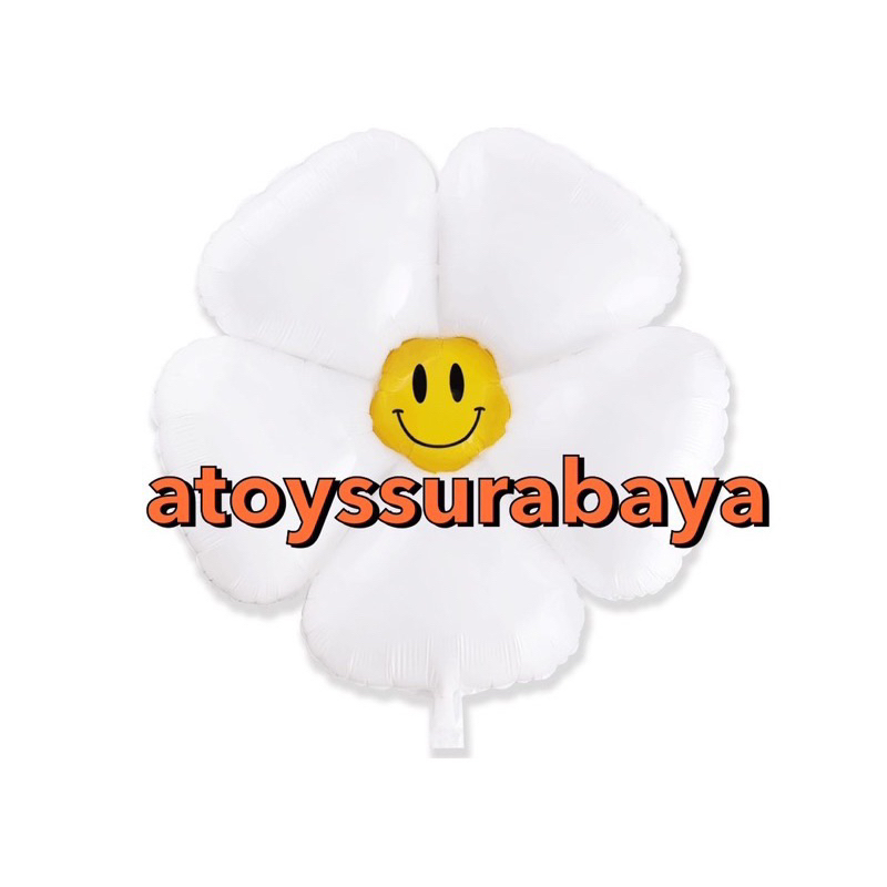 BUNGA MATAHARI POLOS (BALON GAS/FOIL/TERBANG/KARAKTER)