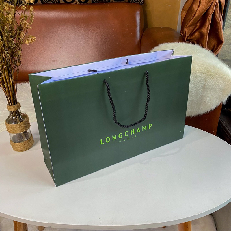 

Paper Bag LC Hijau Medium Paperbag L0ngchamp
