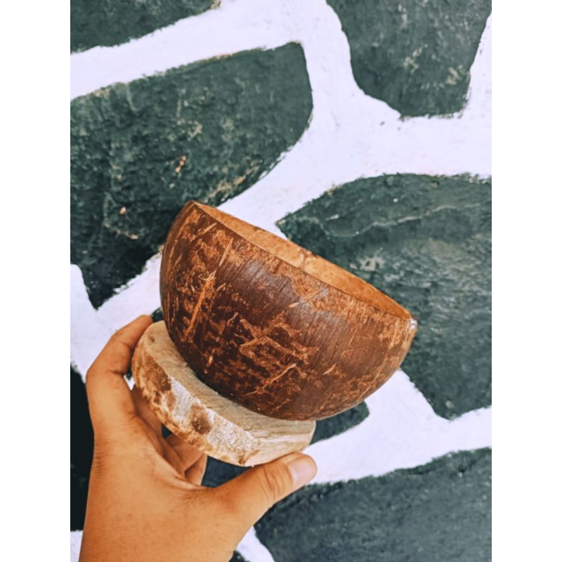 kerajinan mangkuk batok kelapa