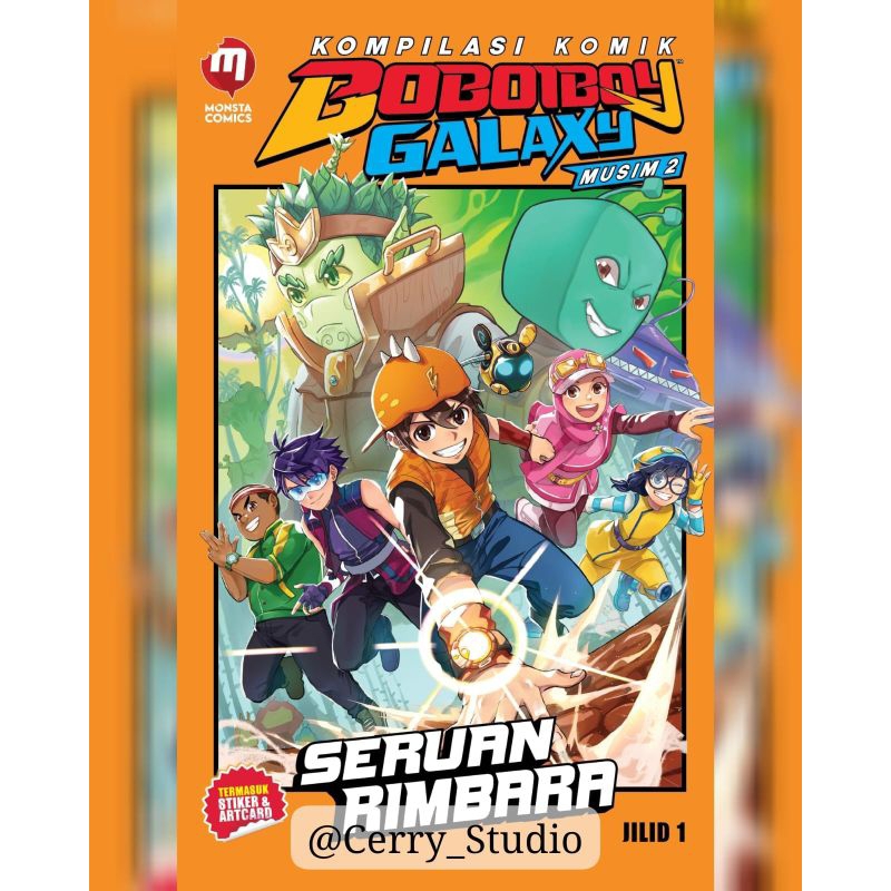 [Ready tgl 15 Jan] Kompilasi Komik Boboiboy Galaxy Musim 2/Komik Anak