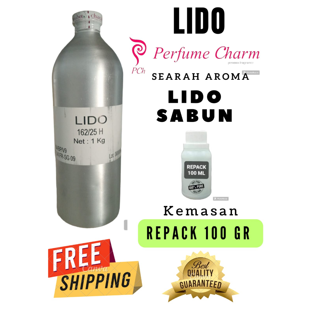 SEGEL 1 KG LIDO BY CHARABOT SEARAH AROMA SABUN LUX LIDO SEGEL ( 1 KG )