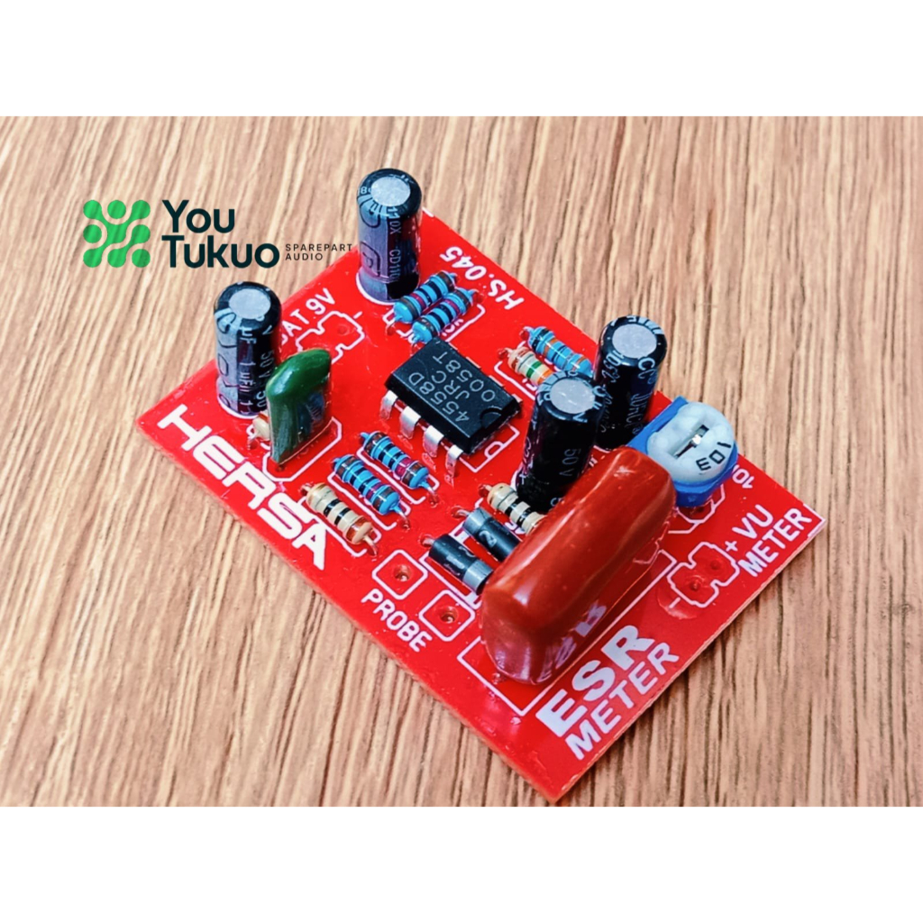 KIT ESR METER JRC 4558D ALAT CEK ELCO TERMURAH