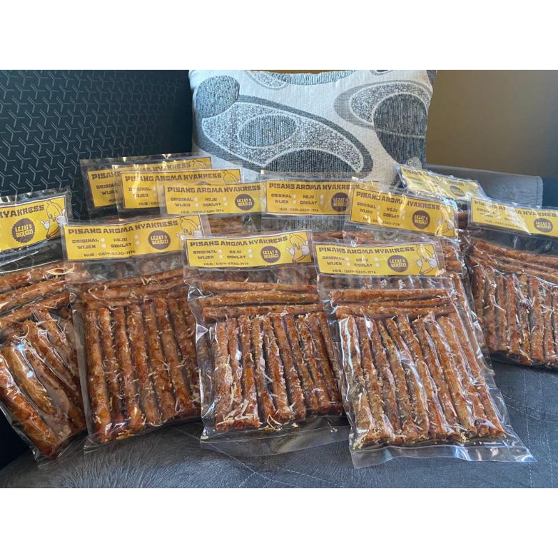 

130 gr - PISANG AROMA - PISANG CARAMEL - PISANG SALE - SALE PISANG MURAH