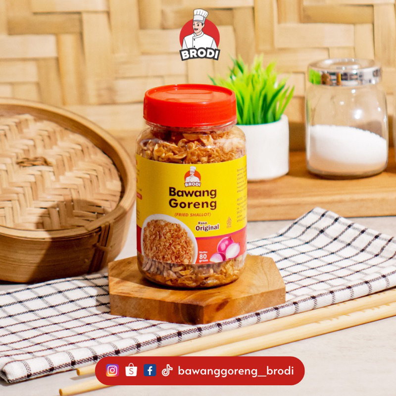 

BAWANG GORENG PREMIUM ORIGINAL TANPA CAMPURAN BRODI 80 gram